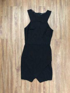 Zara Black Mini Dress / Gaun Pendek Hitam