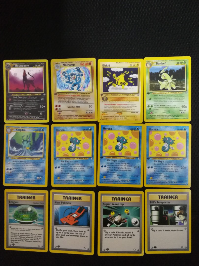 1st Edition Pokemon Cards Hobbies And Toys Toys And Games On Carousell 