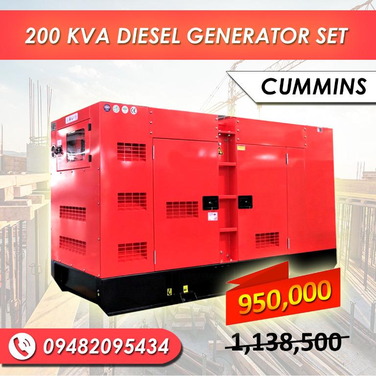 200kva generator set genset, Commercial & Industrial, Industrial