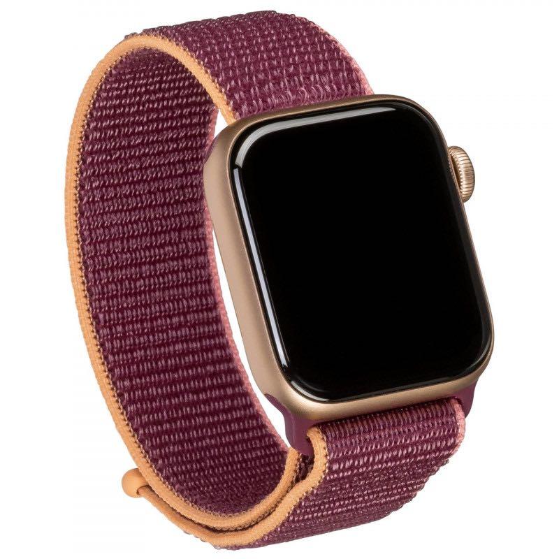 40mm Apple Watch Strap Plum Sport Loop Mobile Phones Gadgets