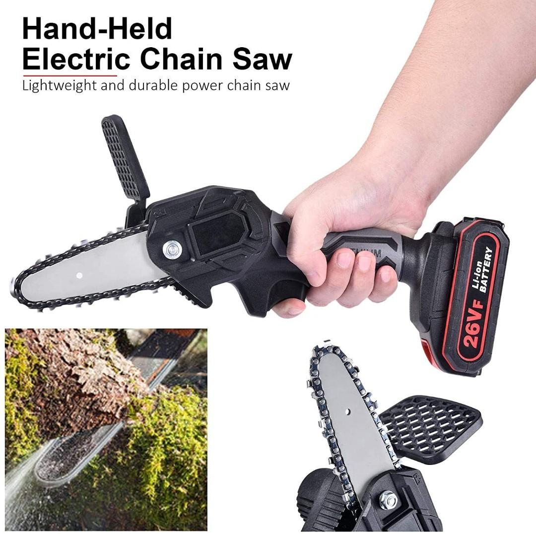 2 x 26V mini chainsaw garden mini 