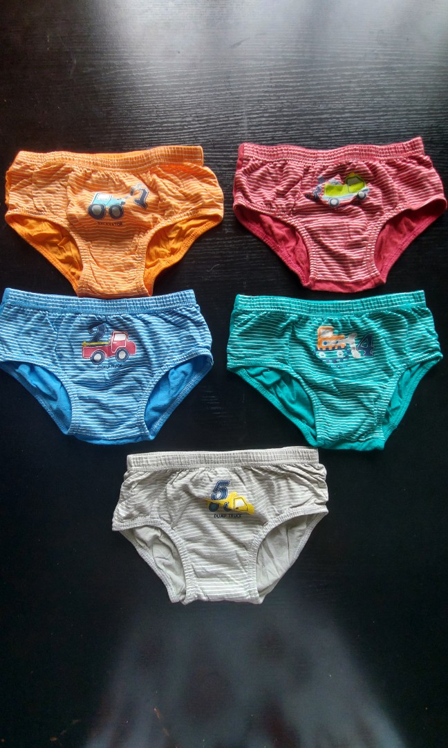 4pcs - Overrun boys underwear