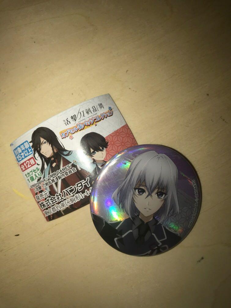 刀劍亂舞骨喰藤四郎襟章 興趣及遊戲 玩具 遊戲類 Carousell