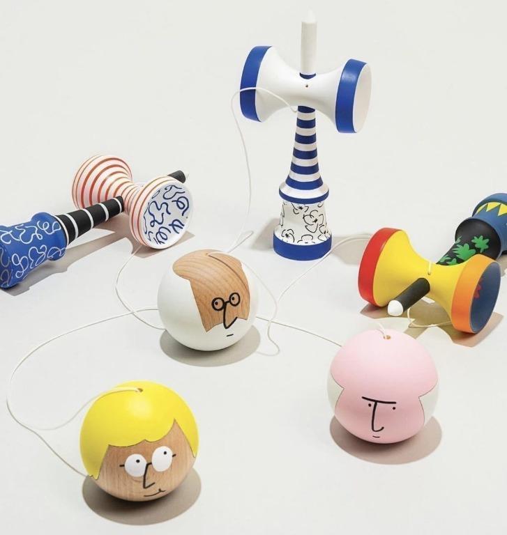 現貨長場雄Yu nagaba Kendama 劍玉劍球一套三隻限量100隻, 興趣