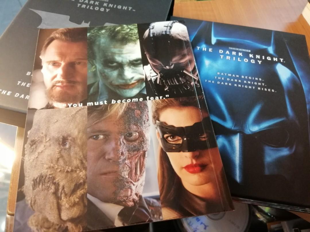 蝙蝠俠三部曲Batman The Dark Knight Trilogy Blu-ray 藍光5碟Boxset