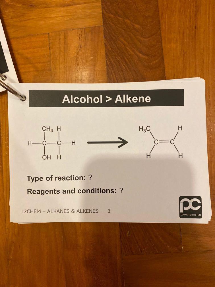 A Level Organic Chemistry Flashcards, Hobbies & Toys, Books & Magazines