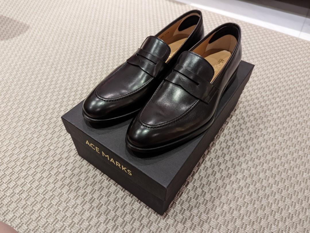 Ace marks penny top loafers