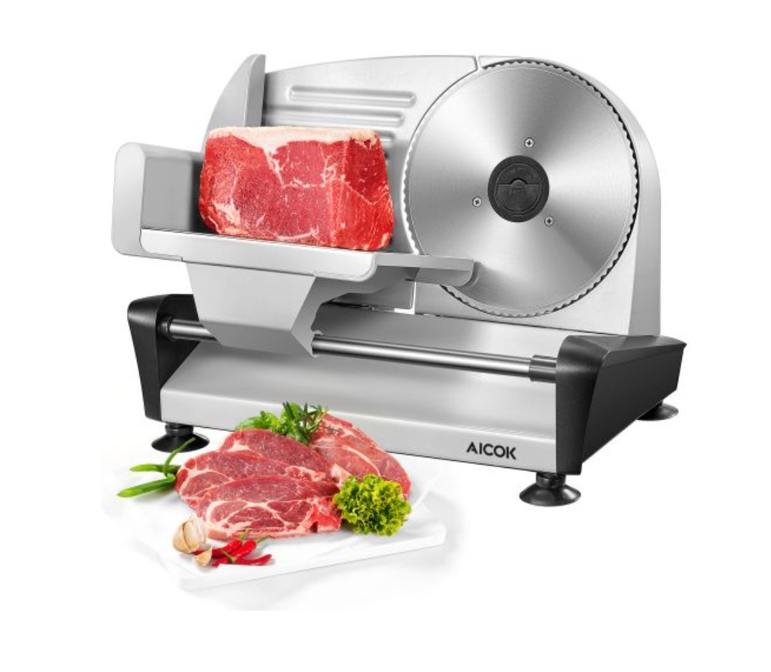 Aicok Meat Slicer, Electric Food Slicer ( SL 519N ) 150W, TV & Home