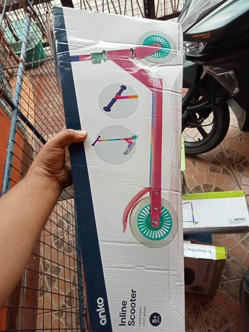 Anko inline scooter, Hobbies & Toys, Toys & Games on Carousell