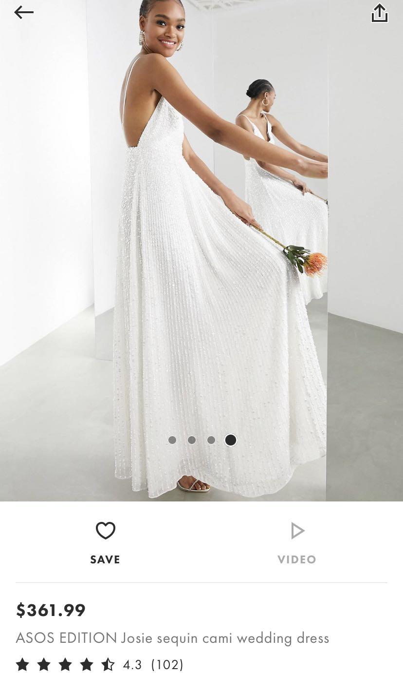Asos white evening dresses discount