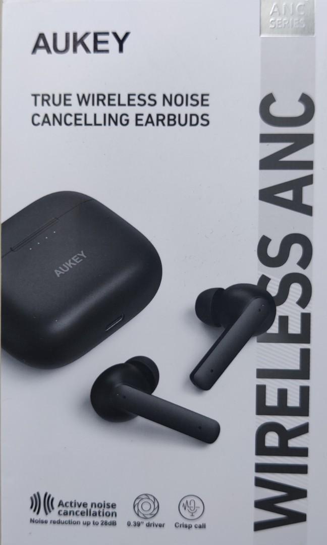 Aukey true wireless earbuds sales active noise cancelling bluetooth 5