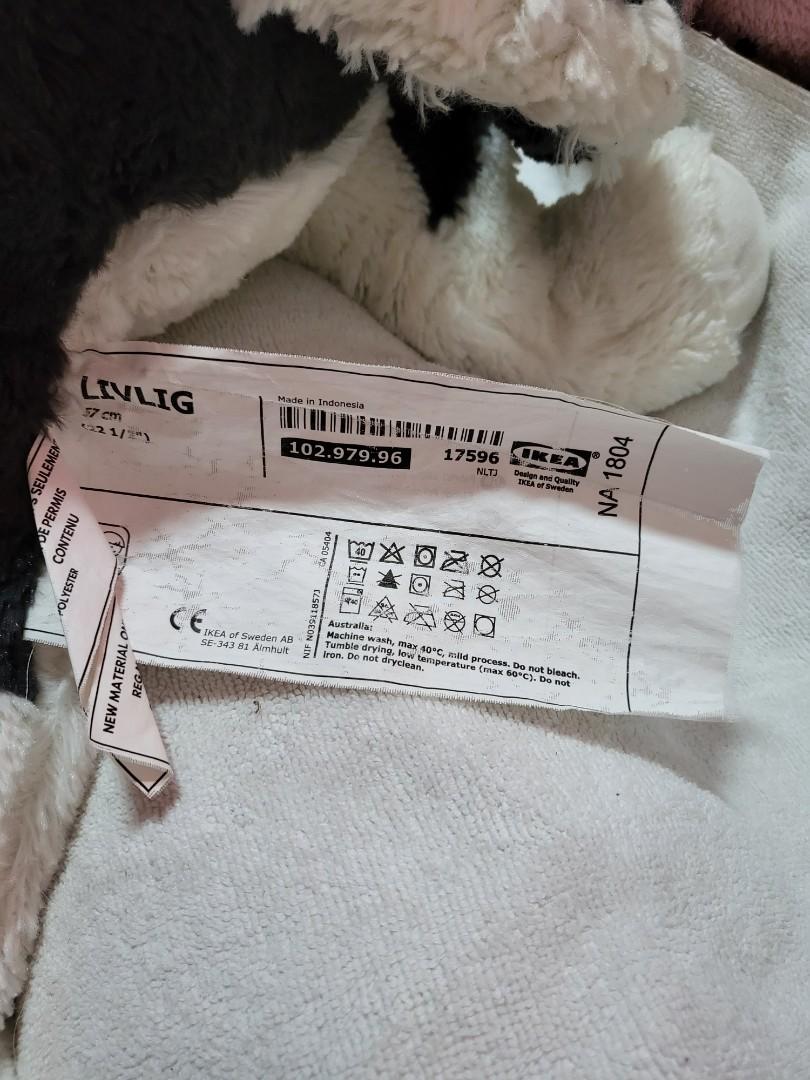 LIVLIG Soft toy, dog husky, siberian husky, 22 1/2 - IKEA