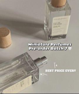 Authentic Miniature Perfumes Pre-order Batch 7