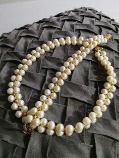 Authentic Palawan Fresh Water pearl neck choker and bracelet