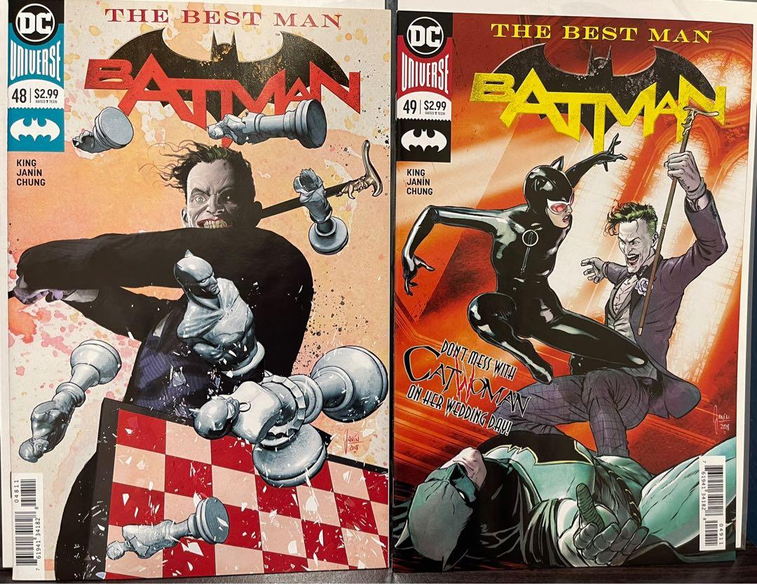 BATMAN #48 & #49 (“THE BEST MAN” 2-PART STORY ARC), Hobbies ...