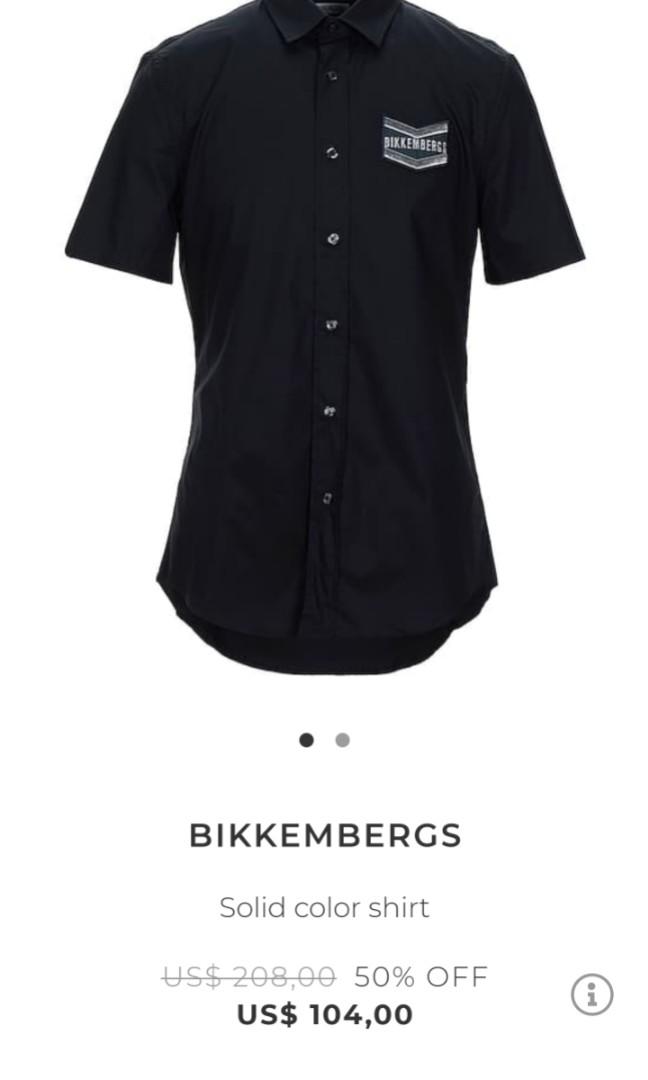 新品登場 Blue メンズ Men Shirts Up Button ビッケンバーグ Up Button Chambray L S Bikkembergs 人気ブランド ブランド 大人気 最新商品 新作 16年 シャツ カジュアルシャツ Www Musonas Lt