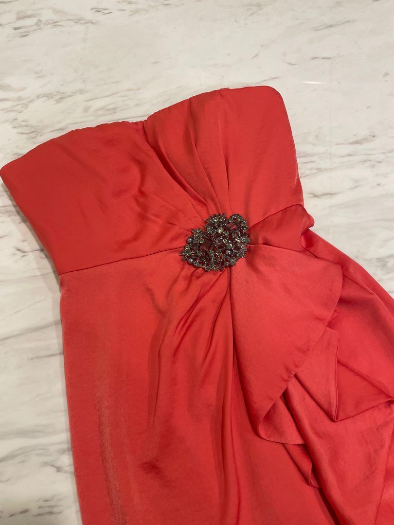 Clearance BN XS BCBG Max Azria Coral Gown