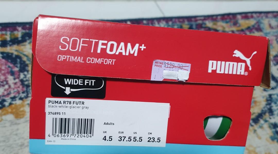 BNIB PUMA SNEAKERS WIDE FIT