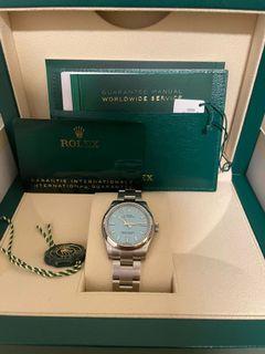 🔥CHEAPEST🔥BNIB Rolex 277200 Oyster Perpetual 31mm Tiffany Blue Dial