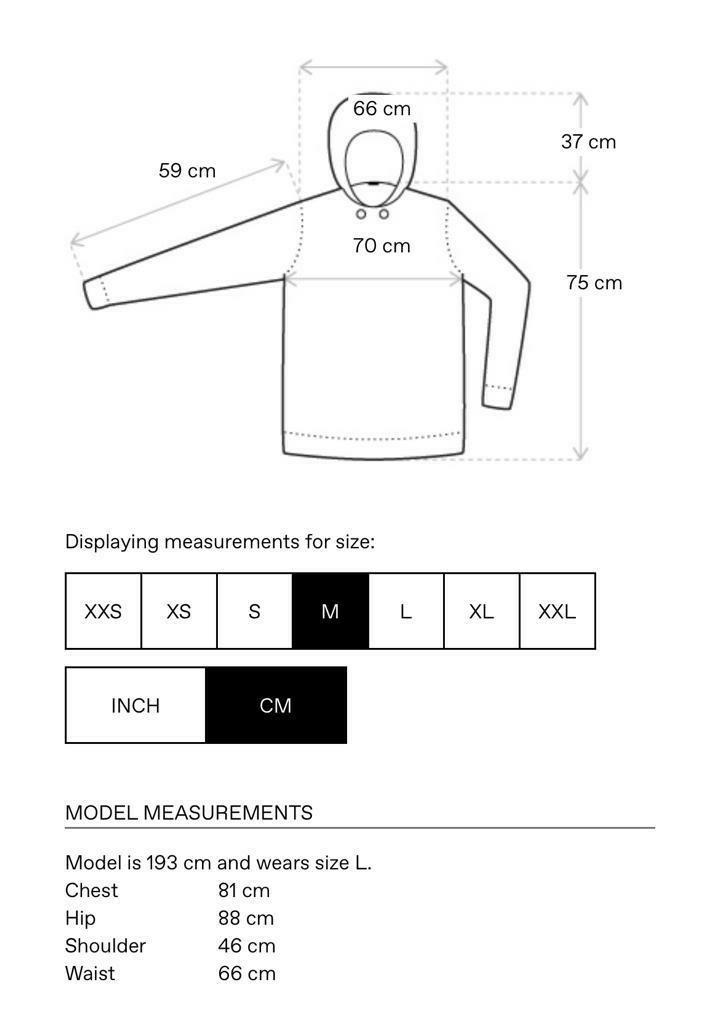 Fog essentials hoodie sizing online