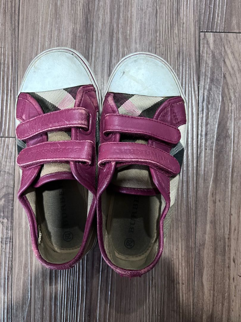 Burberry shoes sales kids purple