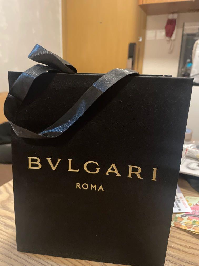 Bvlgari 紙袋, 名牌, 飾物及配件- Carousell