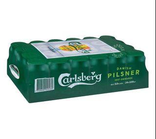 Carlsberg Beer Can 12s x 320ml, Food & Drinks, Alcoholic Beverages on