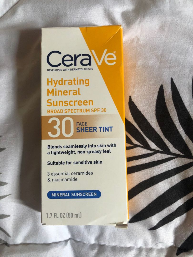 CeraVe Tinted Sunscreen with SPF 30, Beauty & Personal Care, Face, Face