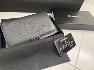 CHANEL pouch novelty black limited F/S JAPAN