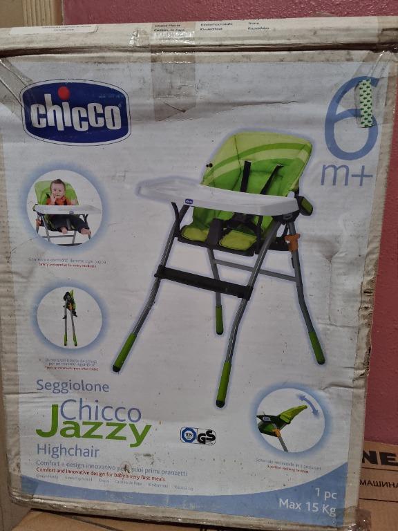 Chicco jazzy top high chair