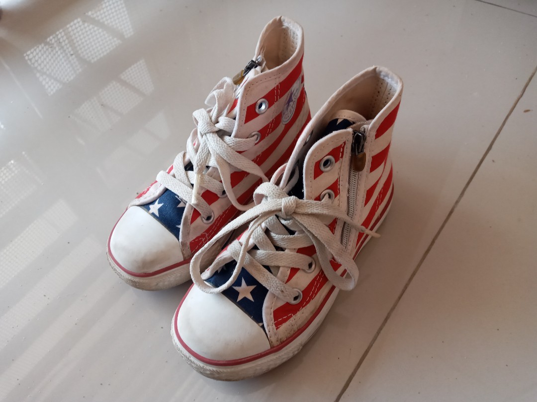 American flag converse kids hotsell