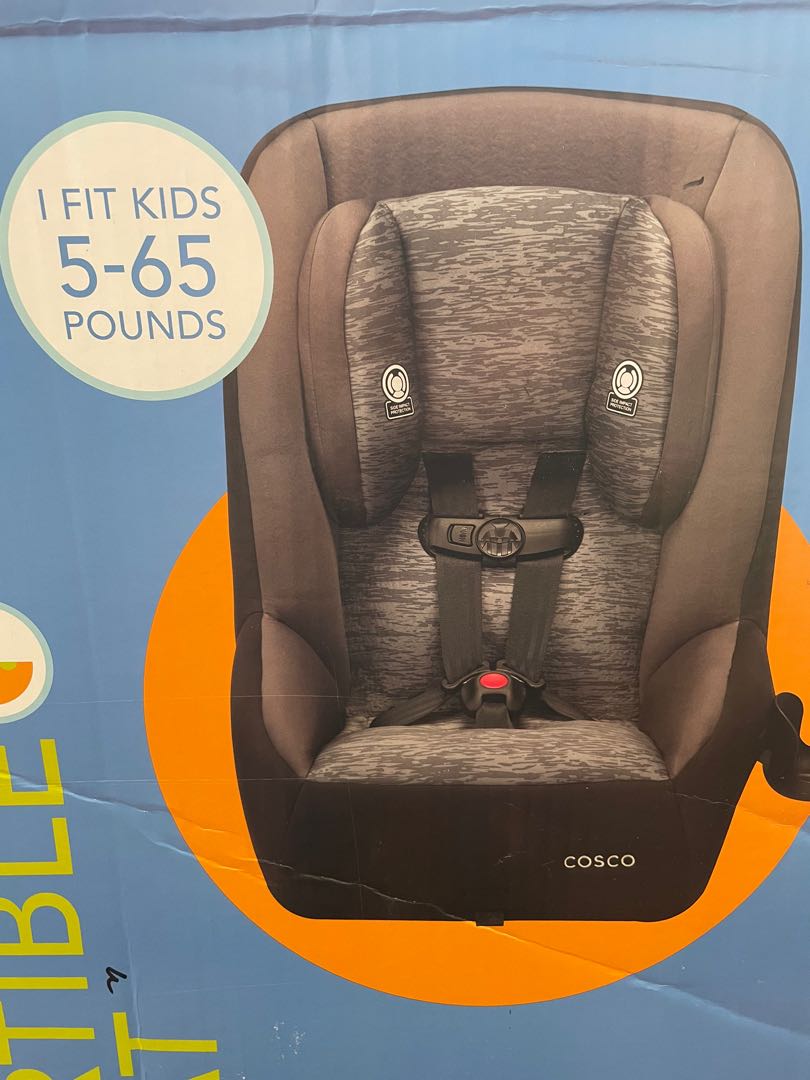 Cosco MightyFit 65 Convertible Car Seat, Babies & Kids, Going Out, Car