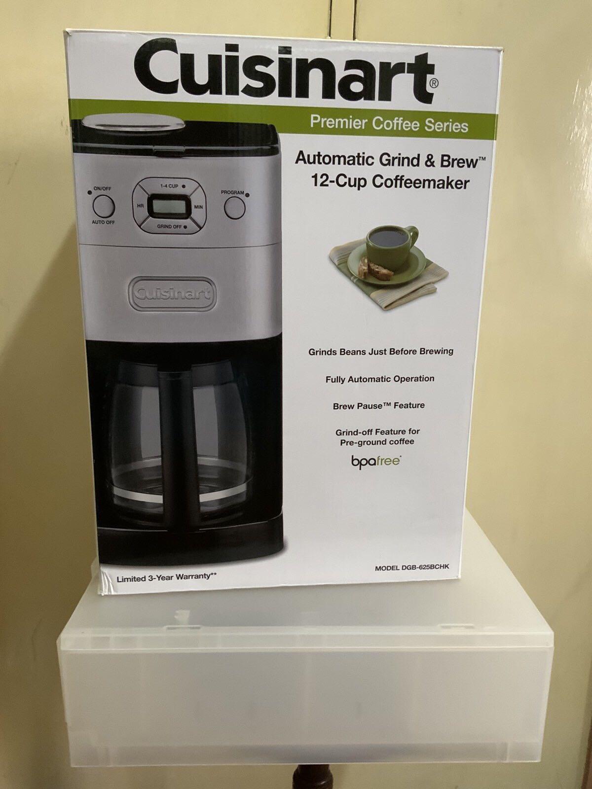 Cuisinart Automatic Grind and Brew 2 cup coffeemaker TV Home