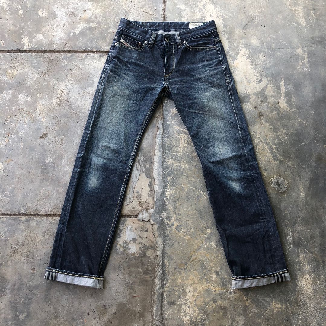 diesel x adidas denim jeans, Men's Fashion, Bottoms on Carousell