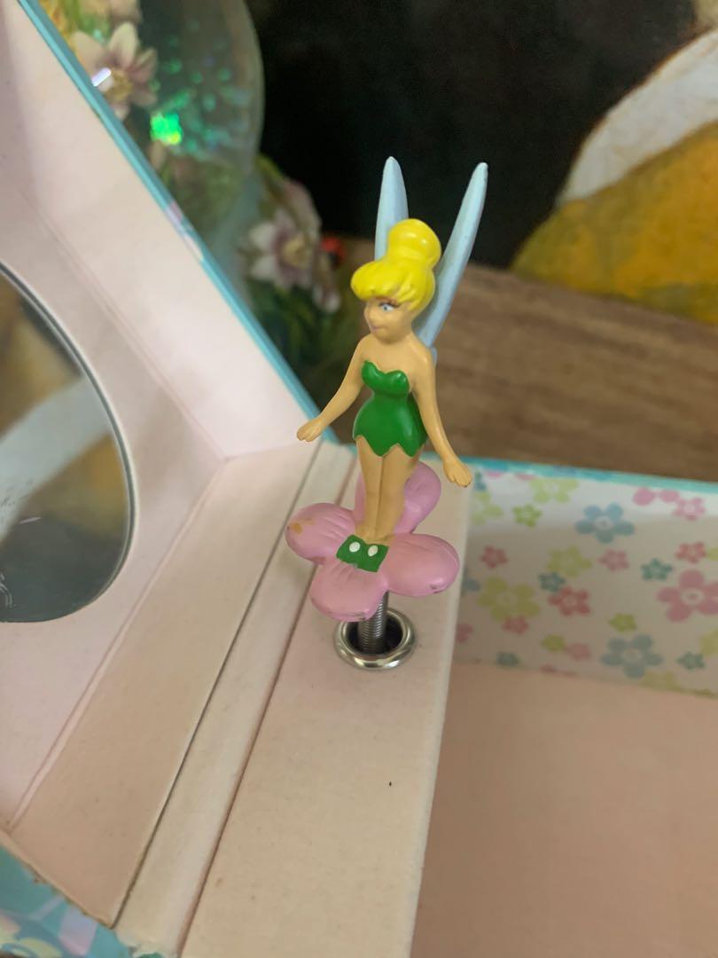 Disney Tinkerbell Jewelry Box, Home & Furniture, Home Décor on Carousell