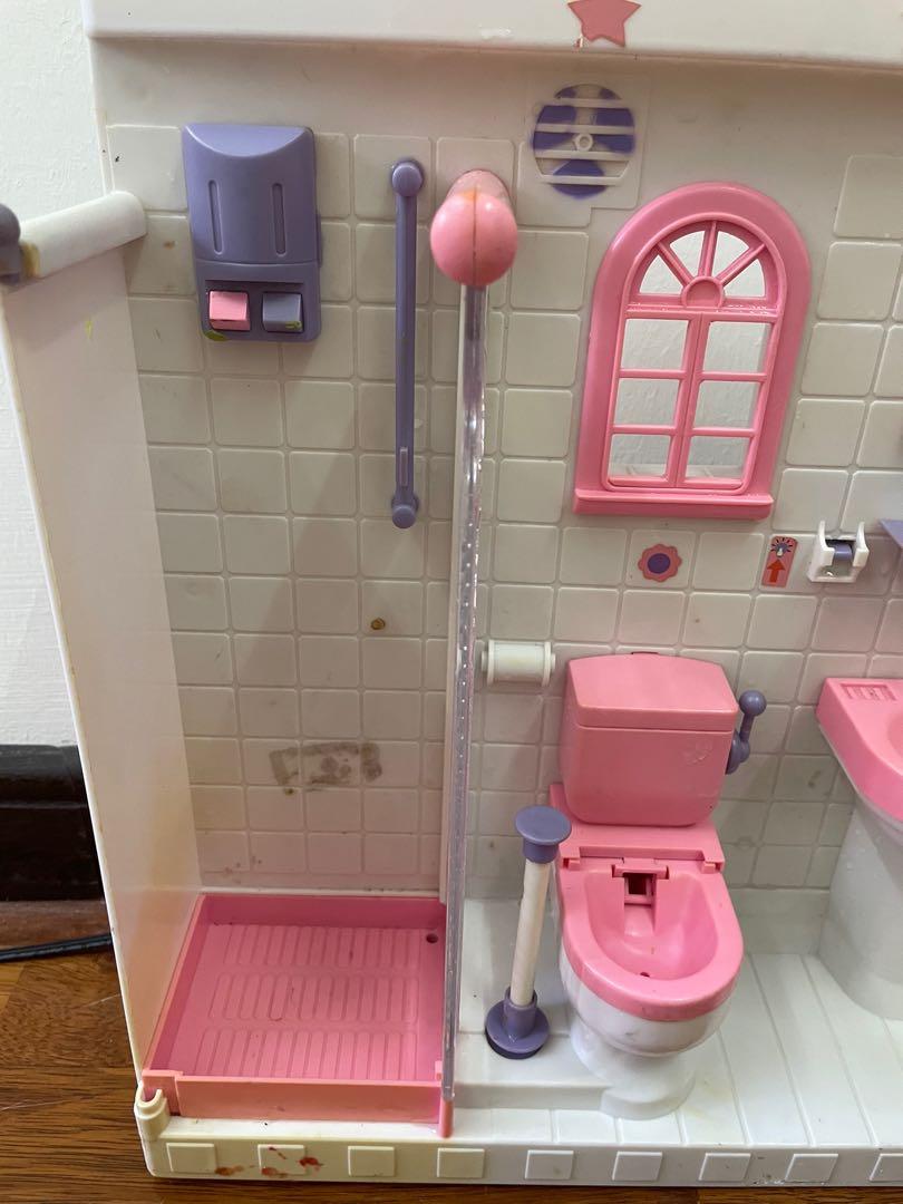 Barbie toilet set outlet