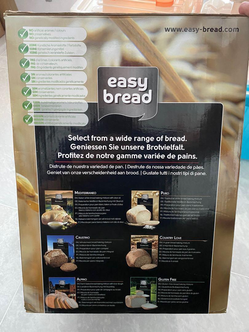 Easy bread making machine (Category: Breadmakers) located in Singapore. Submitted by kawmax (Listing ID 1150337406, Image 4). Description: Brand new in box. A gift from someone, not planning to make bread. Cash and carry..