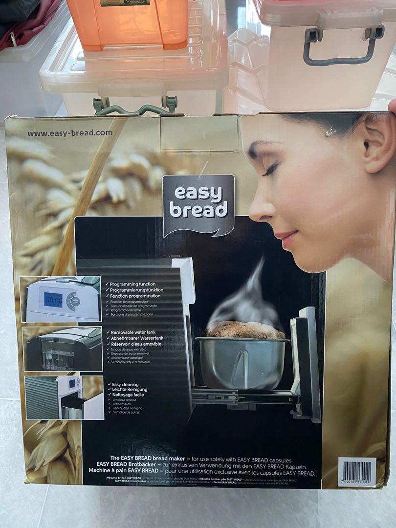 Easy bread making machine (Category: Breadmakers) located in Singapore. Submitted by kawmax (Listing ID 1150337406, Image 3). Description: Brand new in box. A gift from someone, not planning to make bread. Cash and carry..