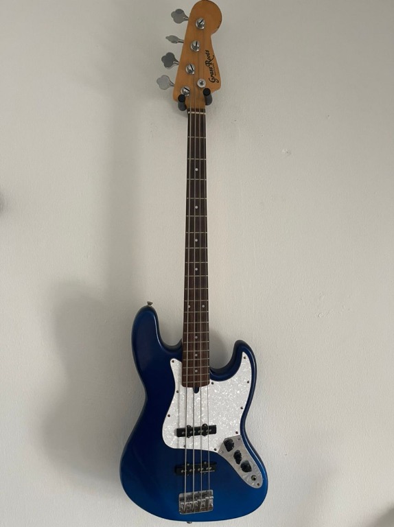 ESP Grassroots Jazz Bass Japan, Hobbies & Toys, Music & Media 