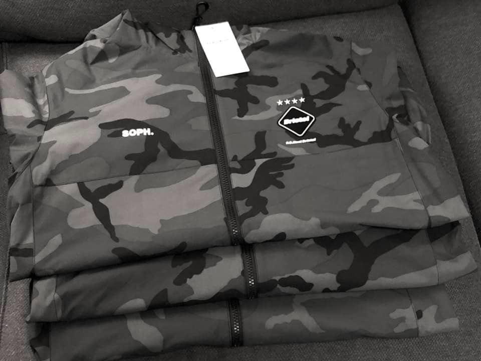 FCRB Camouflage Practice Jacket, 男裝, 外套及戶外衣服- Carousell