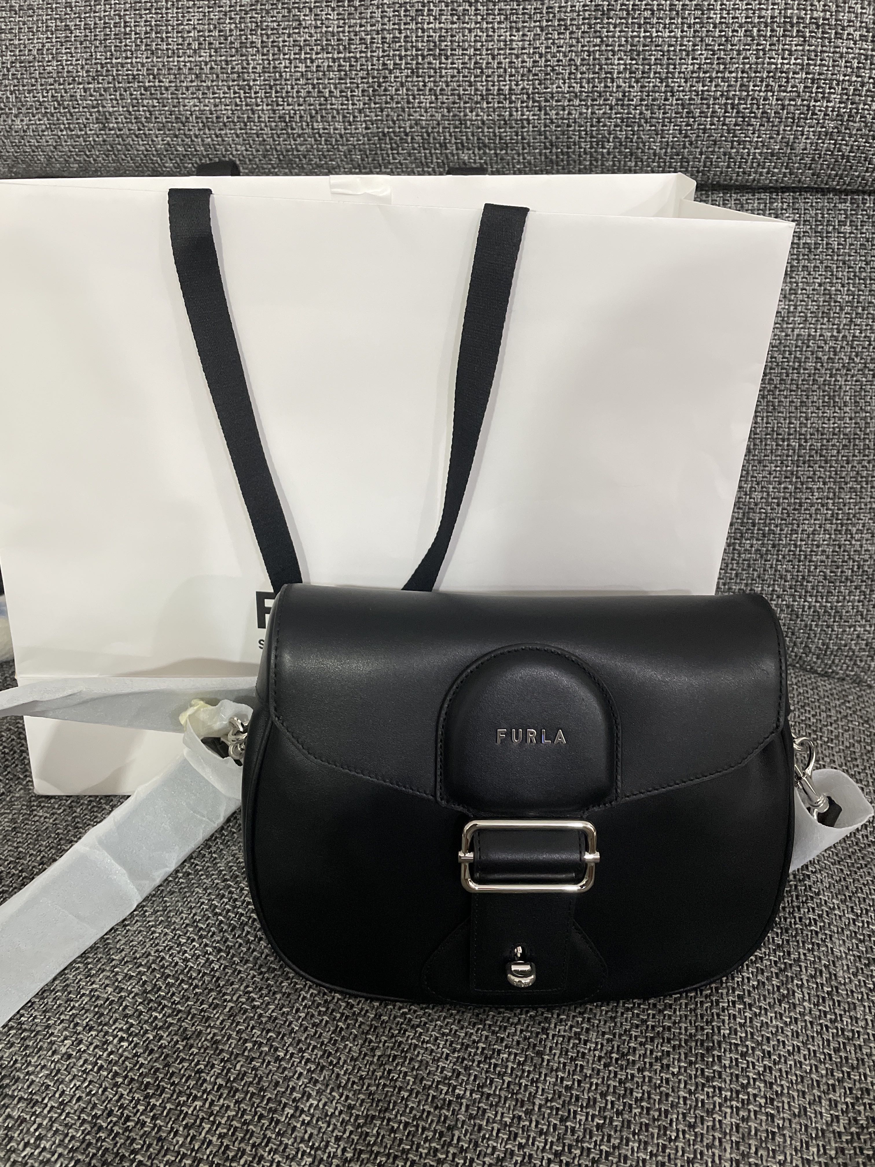 FURLA XENA crossbody black bag Women s Fashion Bags Wallets