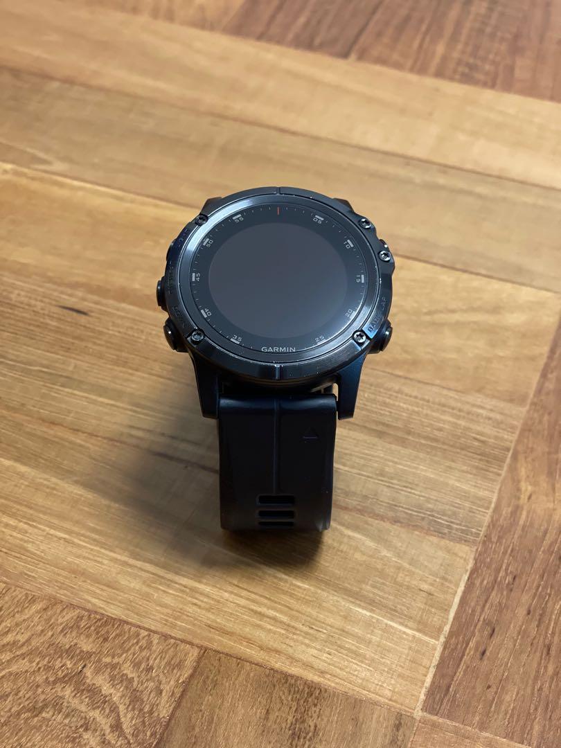 Garmin fenix 5 plus sapphire edition black with sales black band