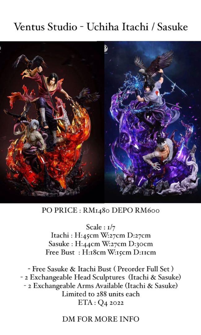 GK RESIN PREORDER UPDATES 19/3 - Ventus Studio Sasuke & Itachi Set
