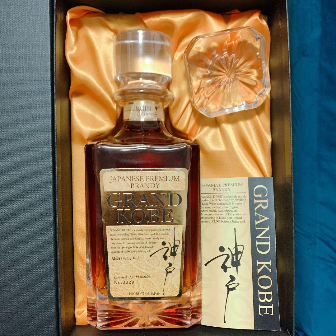Grand Kobe 神戶 Brandy (限量1000支), 嘢食 & 嘢飲, 酒精飲料 Carousell