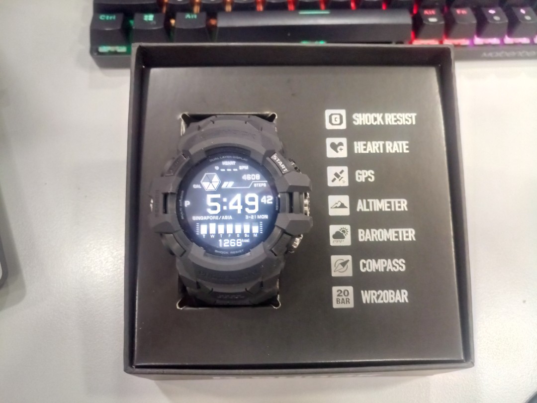 G-Shock GSW-H1000, Mobile Phones 