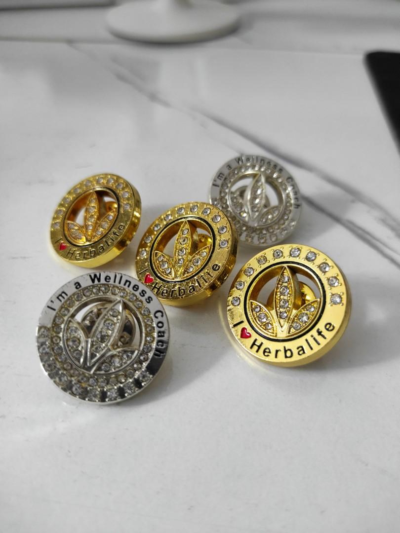 herbalife pin, Women's Fashion, Jewelry & Organisers, Brooches on Carousell