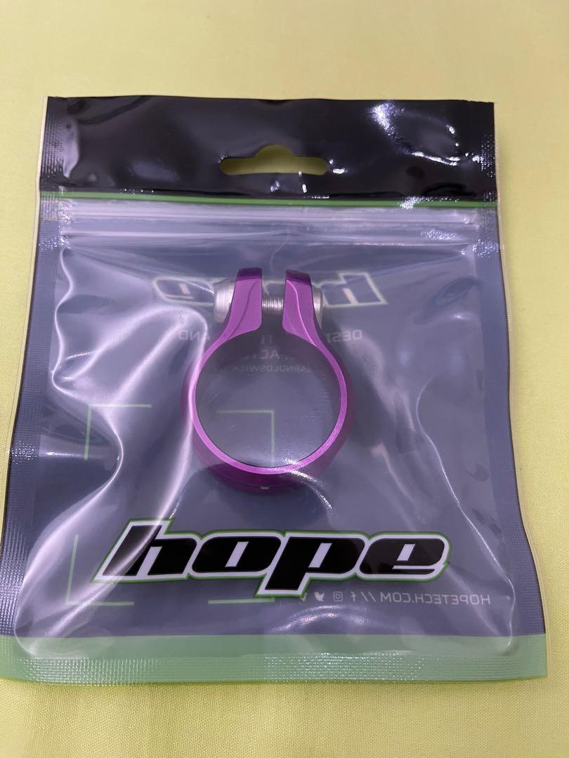 Hope Seat Clamp Bolt 34.9 Purple Sports Equipment Bicycles