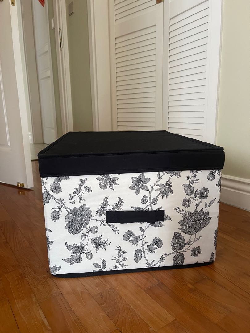 Ikea big storage box with cover , Furniture & Home Living, Home