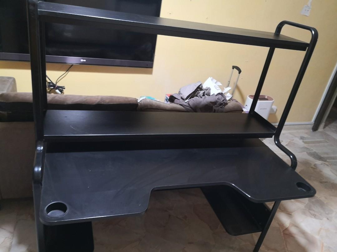 For Blessings; IKEA Fredde Gaming desk for sale, Furniture & Home Living, Furniture, Tables
