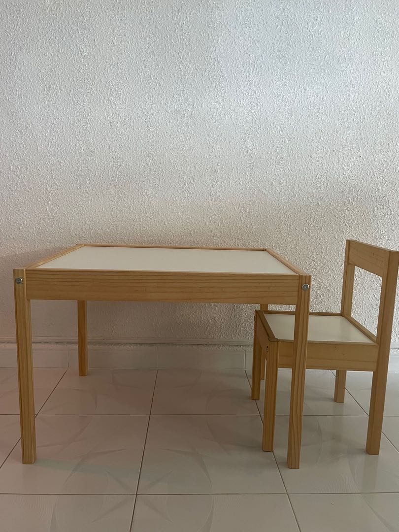 Ikea Latt (Table with 1 Chair), Babies & Kids, Baby Nursery & Kids